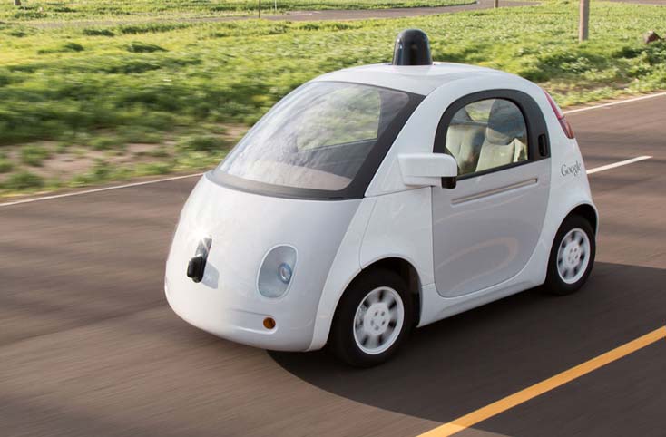 driverless cars soon to become reality.