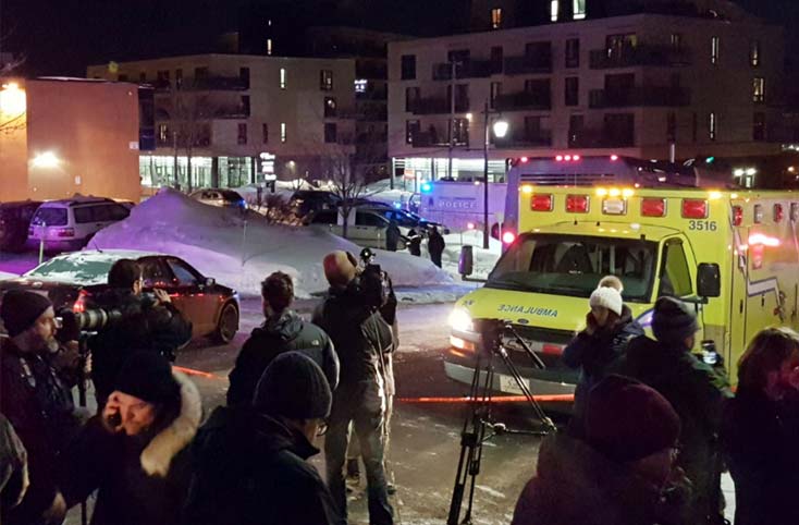 mosque shooting in Quebec kills 6