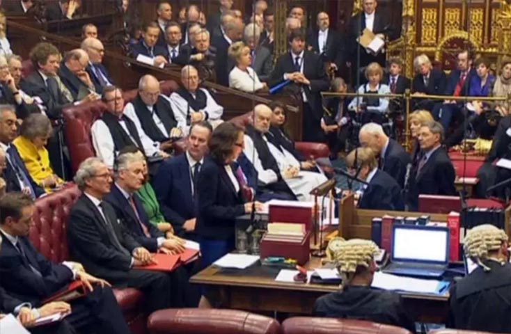 House of Lords Discusses the Brexit Bill
