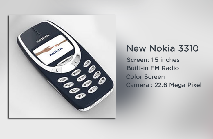 Nokia 3310 Specifications