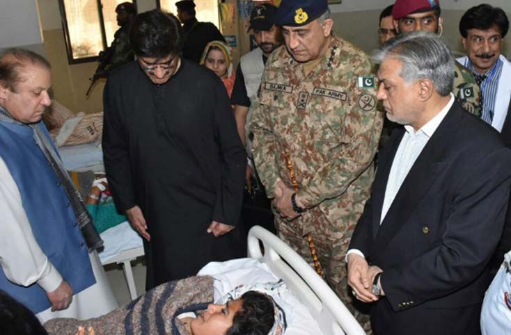 PM and CM Visit the Injured