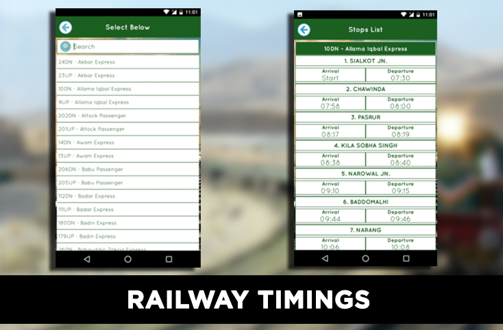 Pakistan Railway mobile app launched