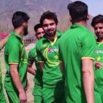 Kashmiri team in Pakistani uniform