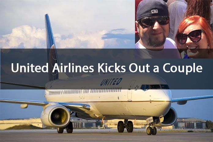 United Airlines Kicks Off A Couple Going For Their Wedding