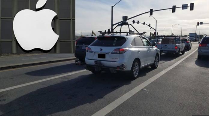 Apple Self Driving Car Spotted in California