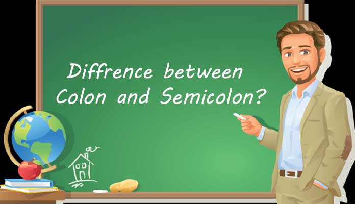 When To Use A Semicolon in the List