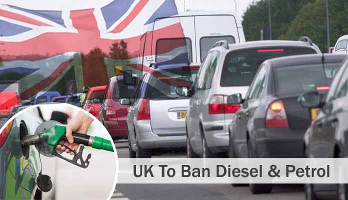 The UK Not to Allow Diesel & Petrol Cars After 2040