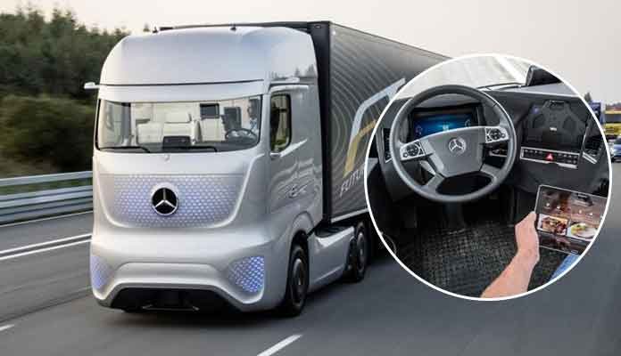 Self-Driving Lorries to Come to UK Next Year