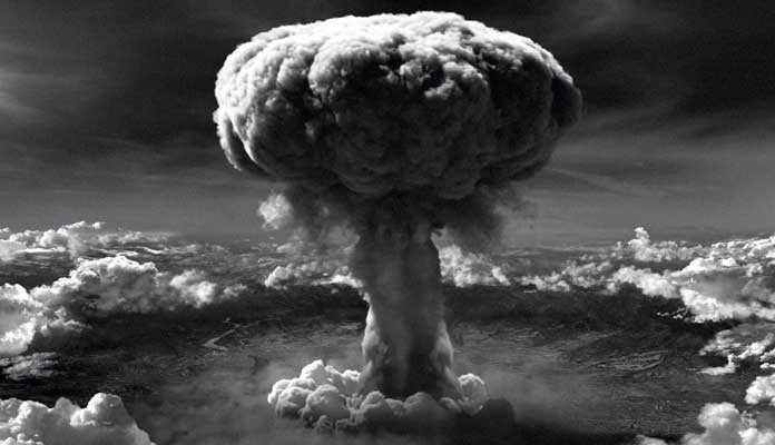 Bomb dropped on Hiroshima