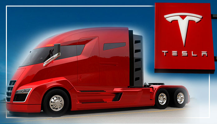 Tesla to Unveil Its All-Electric Semi-Truck