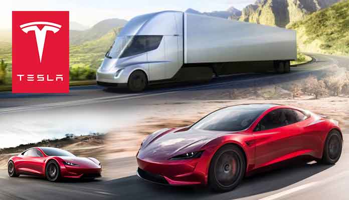 Tesla Semi-Truck and Roadster Impress Auto Enthusiasts