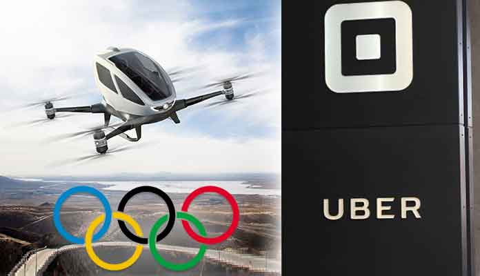 Cab Hailing Company Introduces Uber Flying Taxi