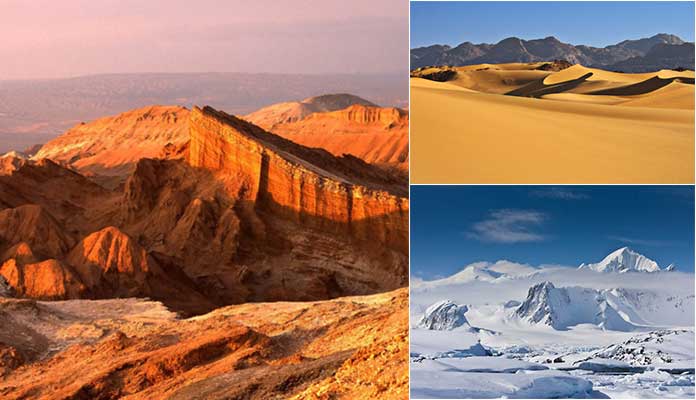 List of the 5 Deadliest Deserts Around the Globe