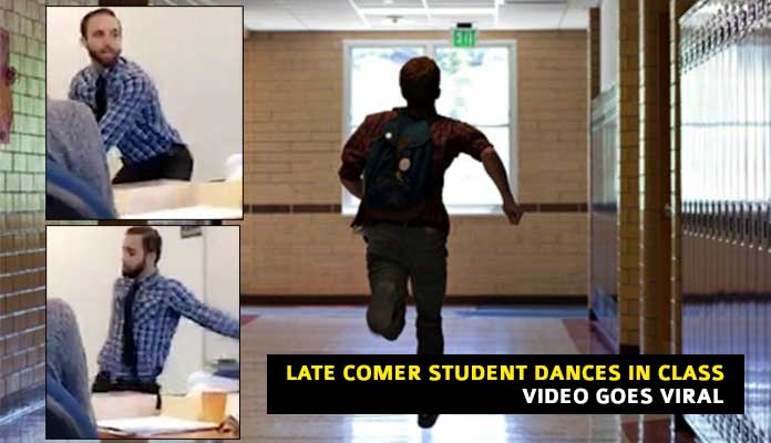Student Dances in Class