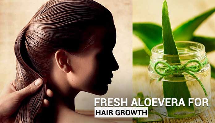 How to Apply Aloe Vera For Hair Growth