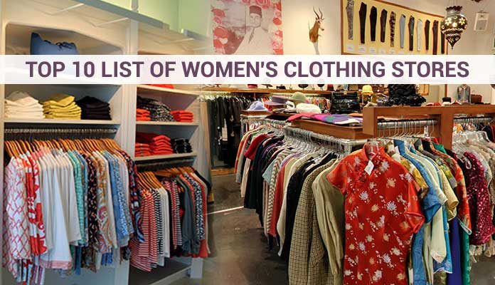List of Women's Clothing Stores