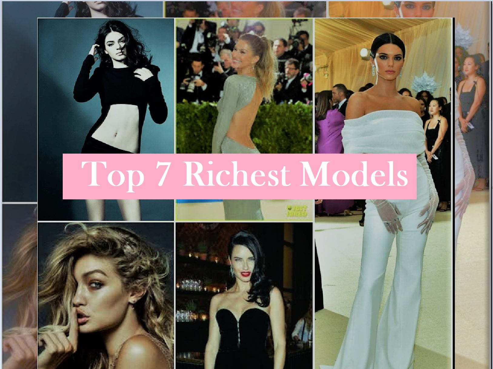 Top Richest Models List