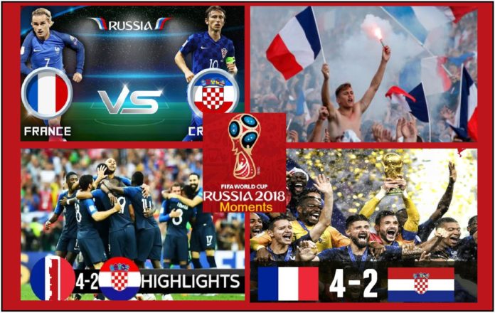 Moments Fifa world cup 2018 final