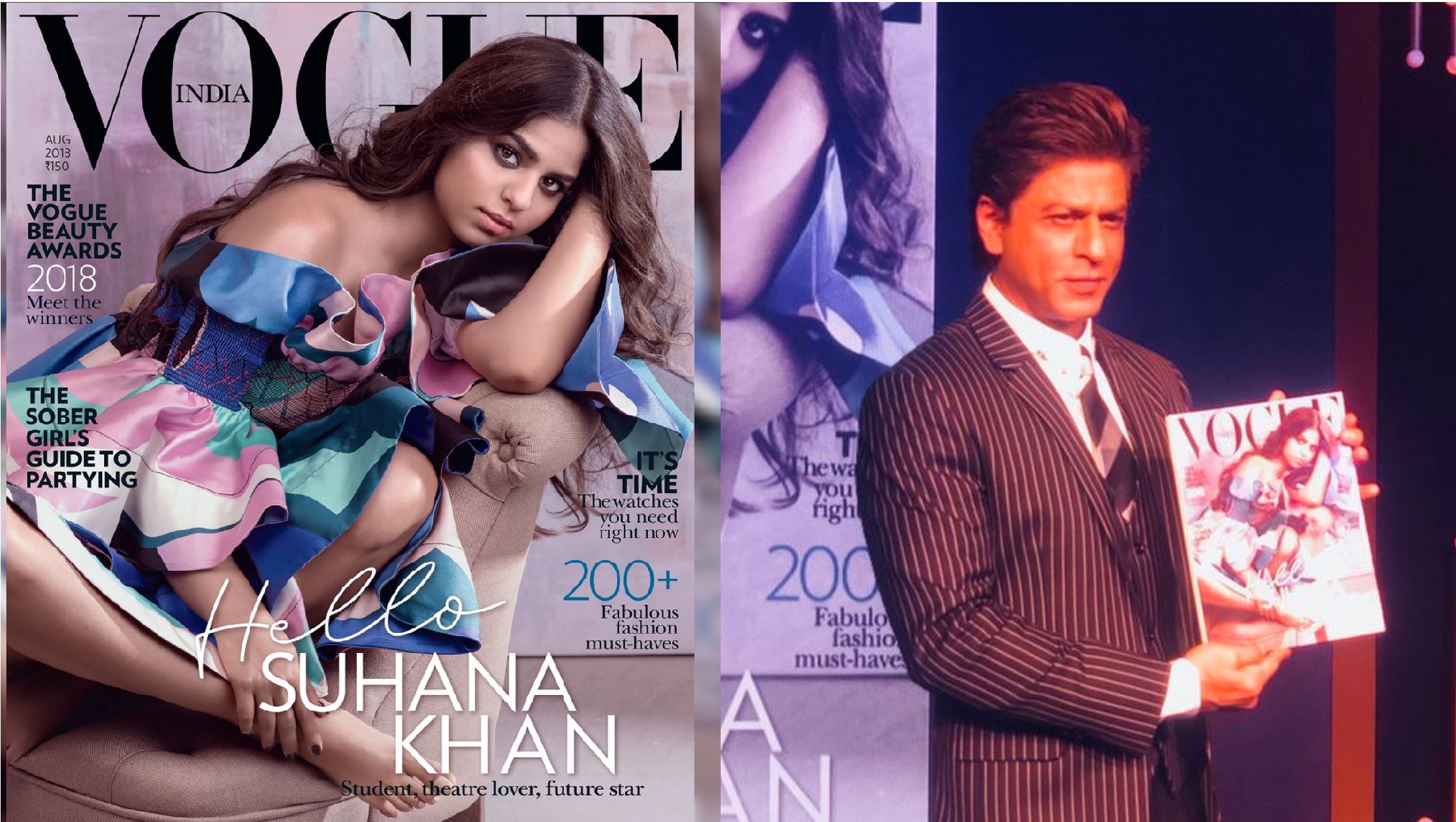 Vogue India featured Suhana Khan