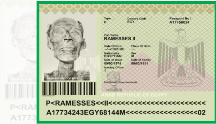 Egyptian Pharoah Rameses II
