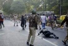 Violence on JNU Campus