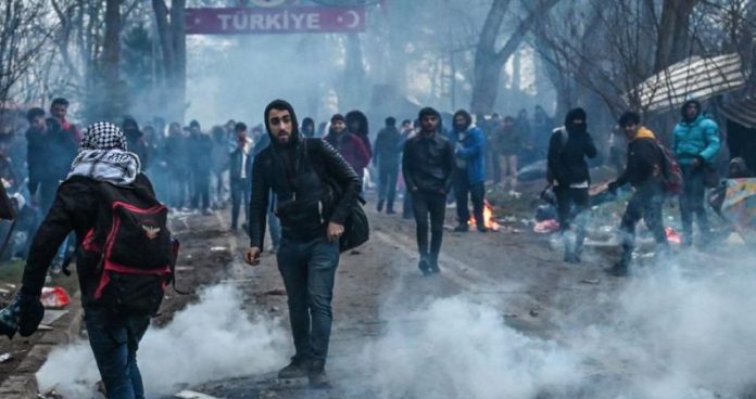 Turkey Greece border riots