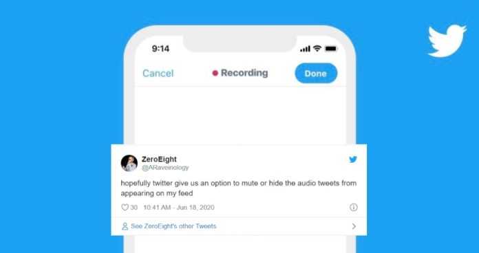 Audio Tweet Feature