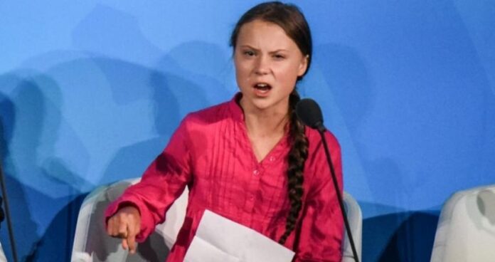 Greta Thunberg Dehli Police fir