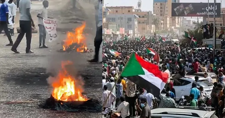 protests-in-sudan-continue-on-the-second-day-amid-military-coup