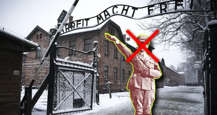 fine-for-hitler-salute-at-nazi-death-camp